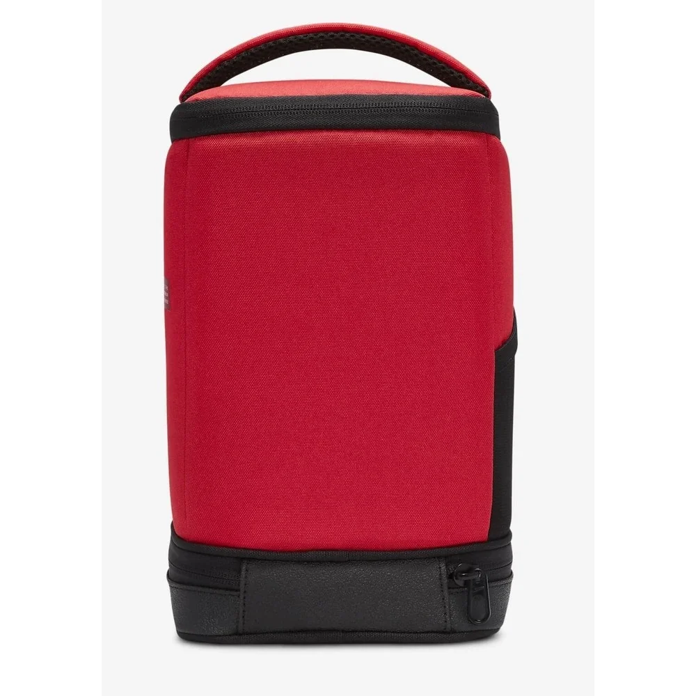 Nike Elite Fuel Pack Insulated Zippered‎ Lunch Bag Univ. Red + Black 9A2904 NEW